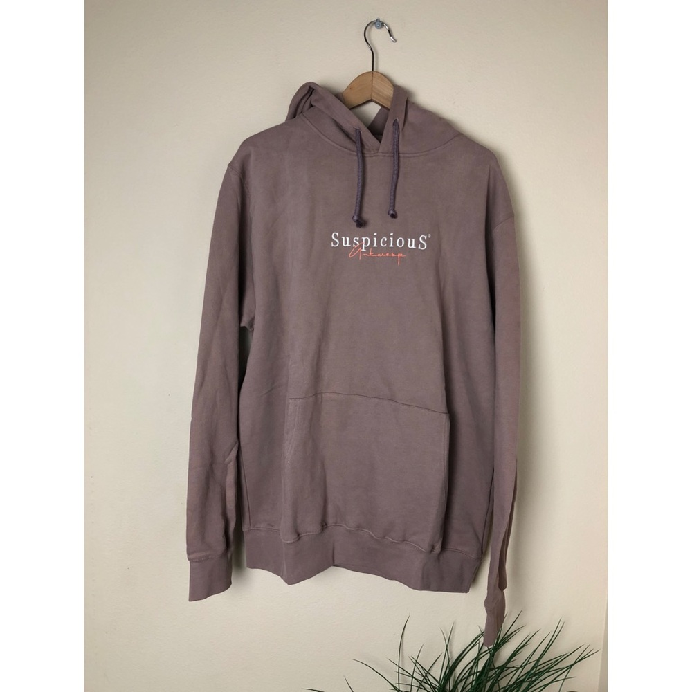 Suspicious Antwerp ‘The Vintage’ Hoodie Eggplant Size XXL